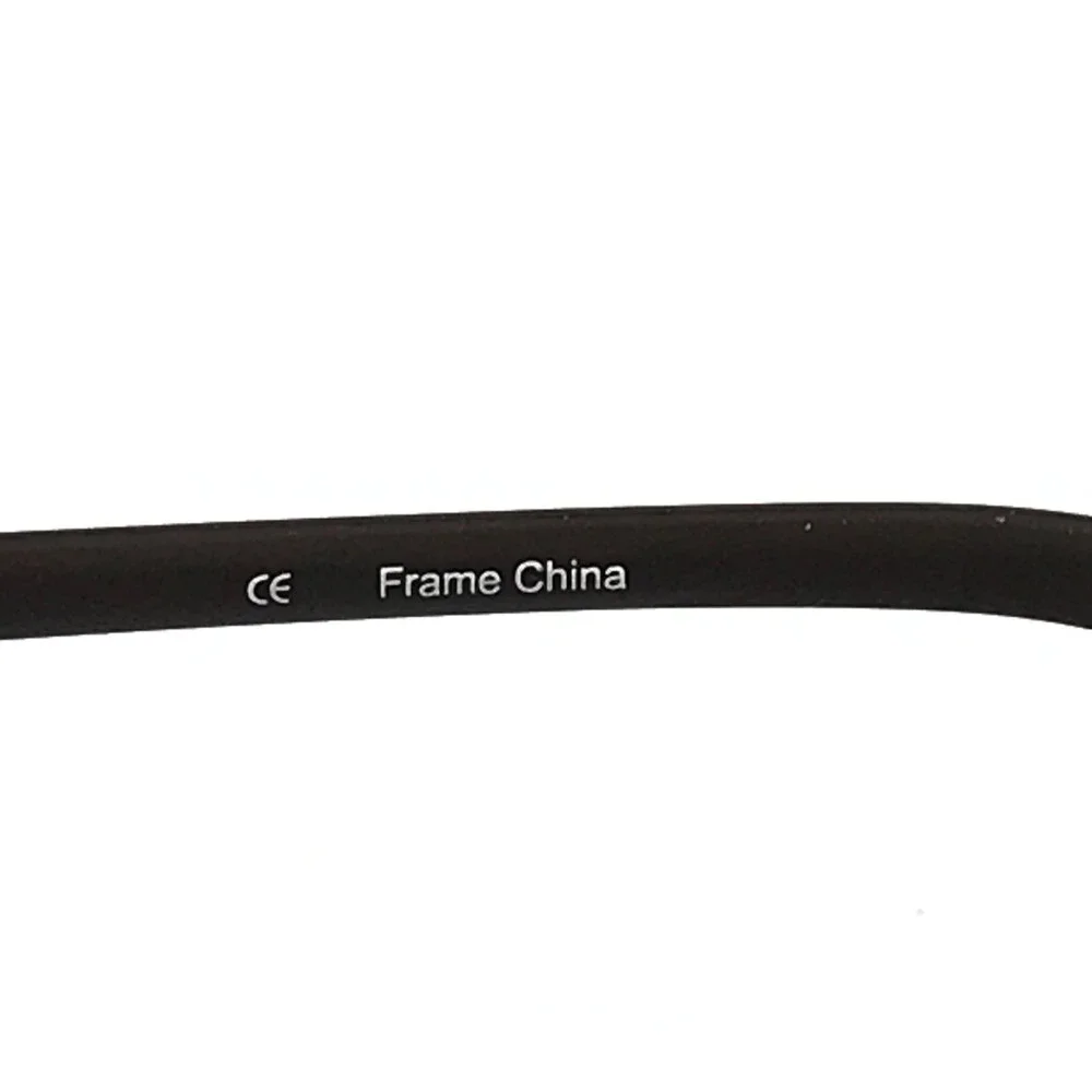 Nike Eyeglasses Frames 6044/1 205 Dark Cinder Brown Half Rim Titanium 55-15-140